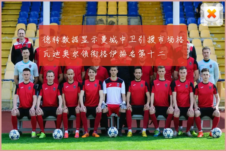 德转数据显示曼城中卫引援市场格瓦迪奥尔领衔格伊排名第十二